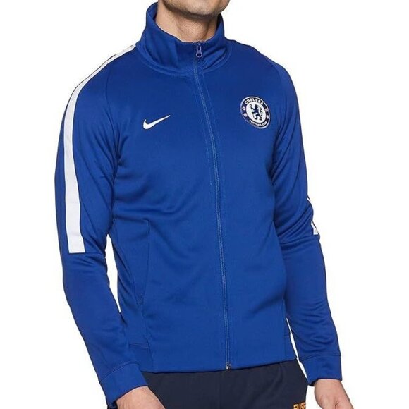 NIKE Chelsea FC Home Training The Blues 2017-2018 Football Track Jacket Size M - Picture 1 of 16